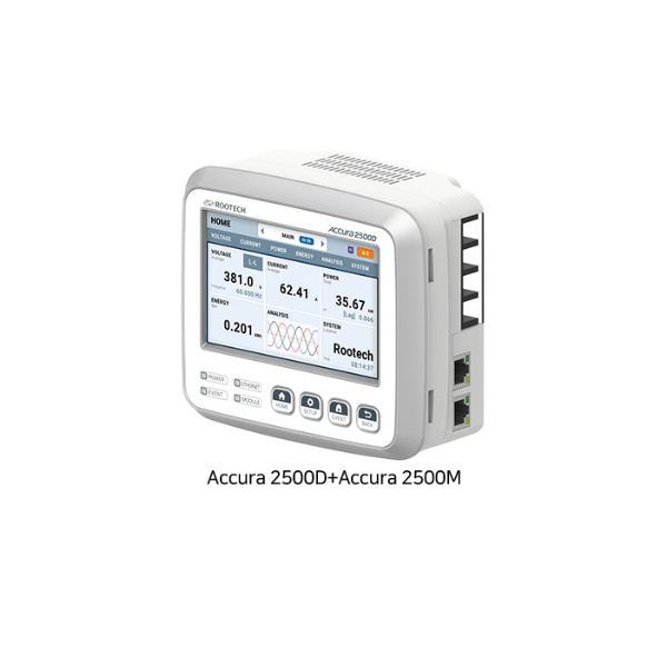Accura 2500M + 2500D Bộ điều khiển giám sát điện năng Rootech Vietnam
