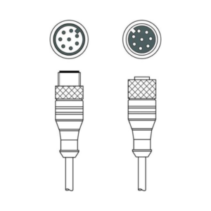 CB-M12-5000E-8TP 429279 Cáp nối M12 8 chân dài 5 m Leuze Vietnam