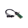 CP-104UL-DB9M Card Universal PCI nhiều cổng nối tiếp Moxa