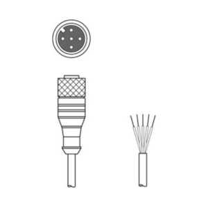 KD U-M12-5A-V1-050 Code : Connection cable Leuze