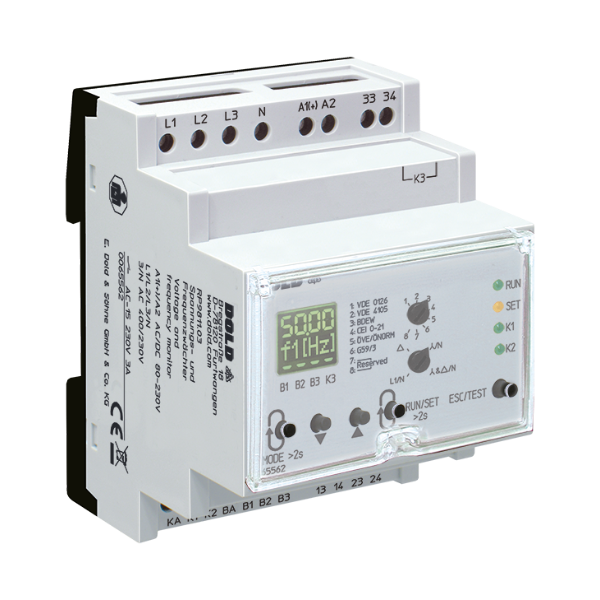RP 9811 Bộ giám sát điện áp và tần số Dold